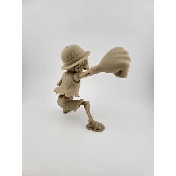 Monkey D. Luffy Skeleton Figure - One Piece Pirate King Halloween Horror - Picture 2 of 5